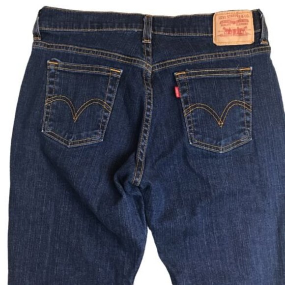 Levis Strauss 515 Womens Boot Cut Jeans Size 6M Stretch Denim Blue 31x32 - Picture 4 of 11